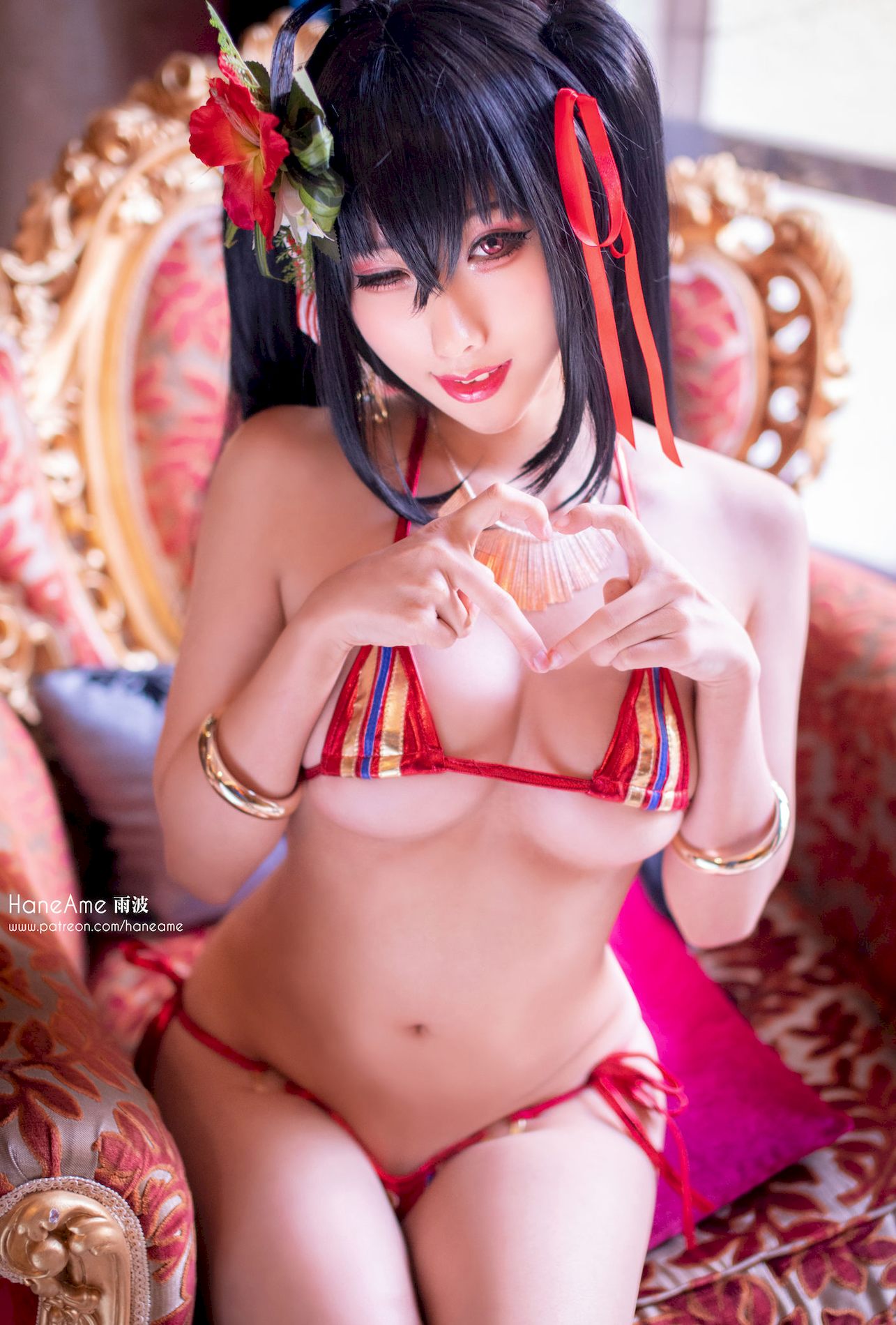 coserӰ ͼ Ame 겨 Ӱ Taihou bikini Lane) ģ Hane (Azur P.1 