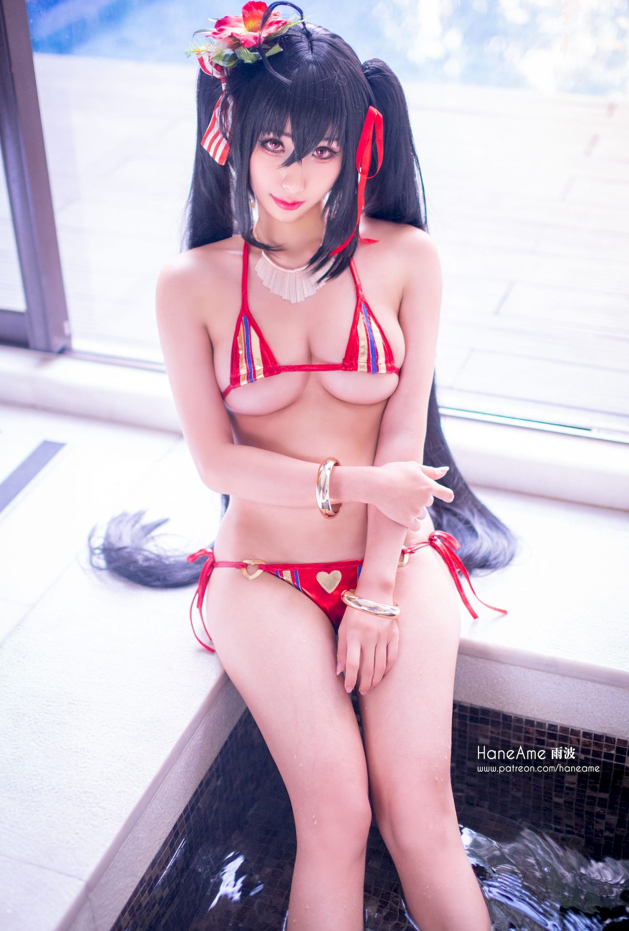 coserӰ ͼ Ame 겨 Ӱ Taihou bikini Lane) ģ Hane (Azur P.1 